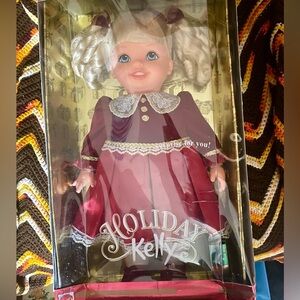 Vintage Holiday Kelly Doll from 2000